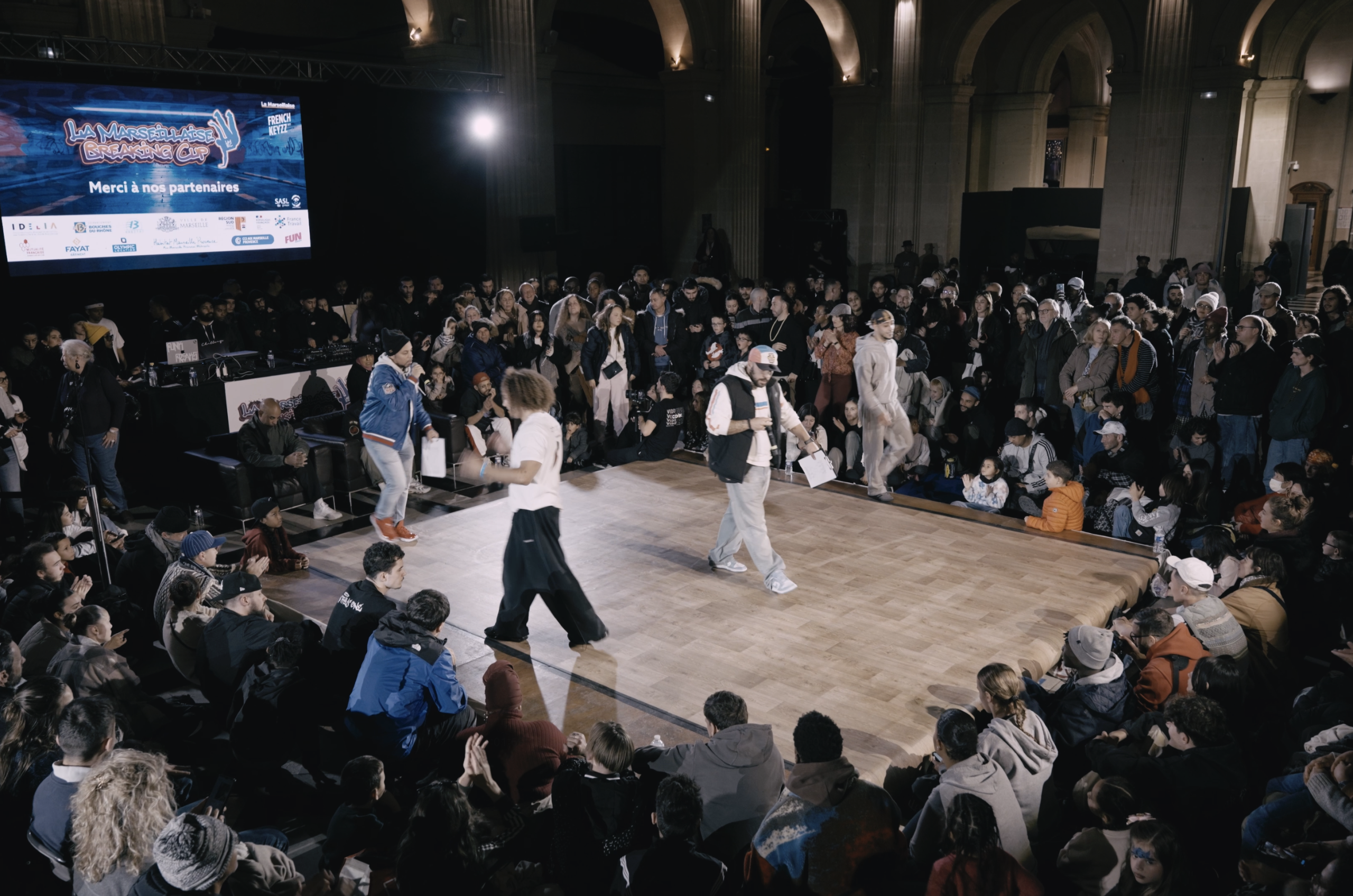 Captation vidéo de battle de breakdance lors de la Marseillaise Breaking Cup